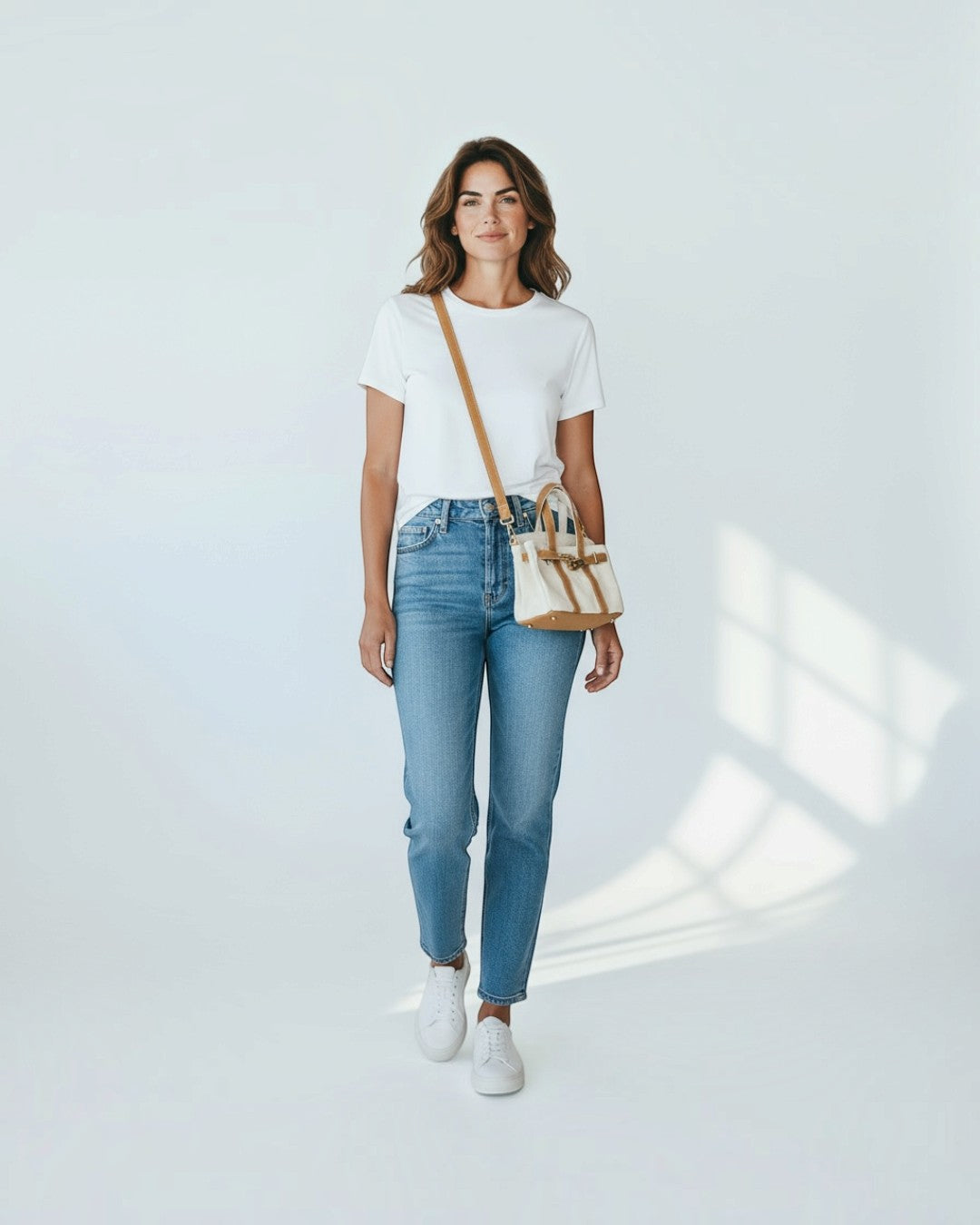 The Luxey Mini Canvas Tote Tan