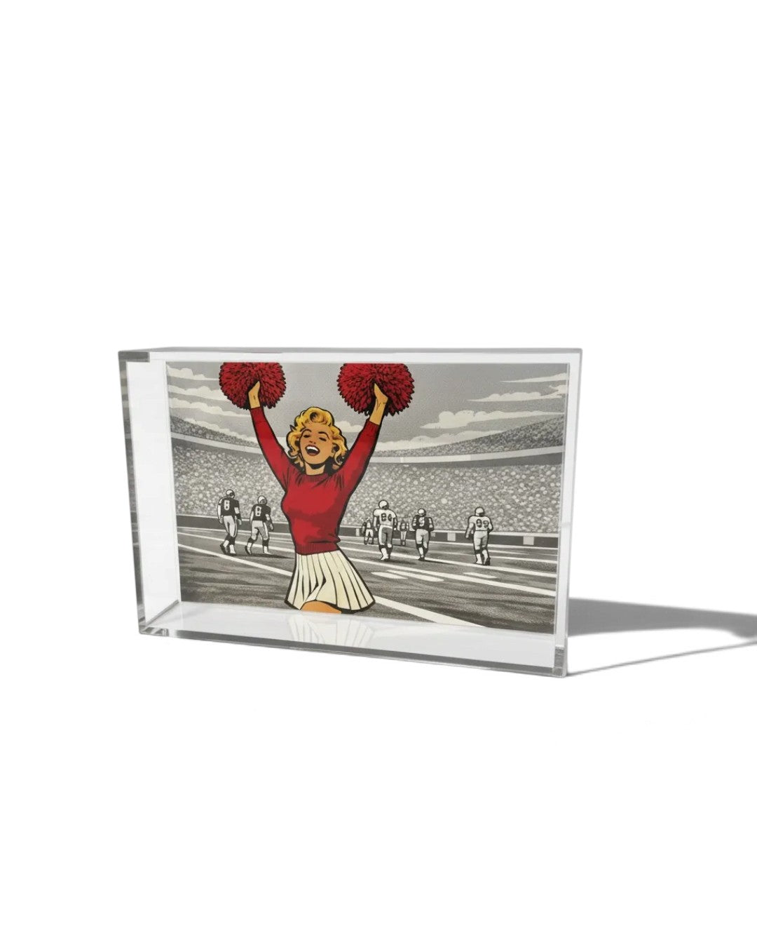 Gameday Luxe Icon Lucite Tray and Artwork Austin