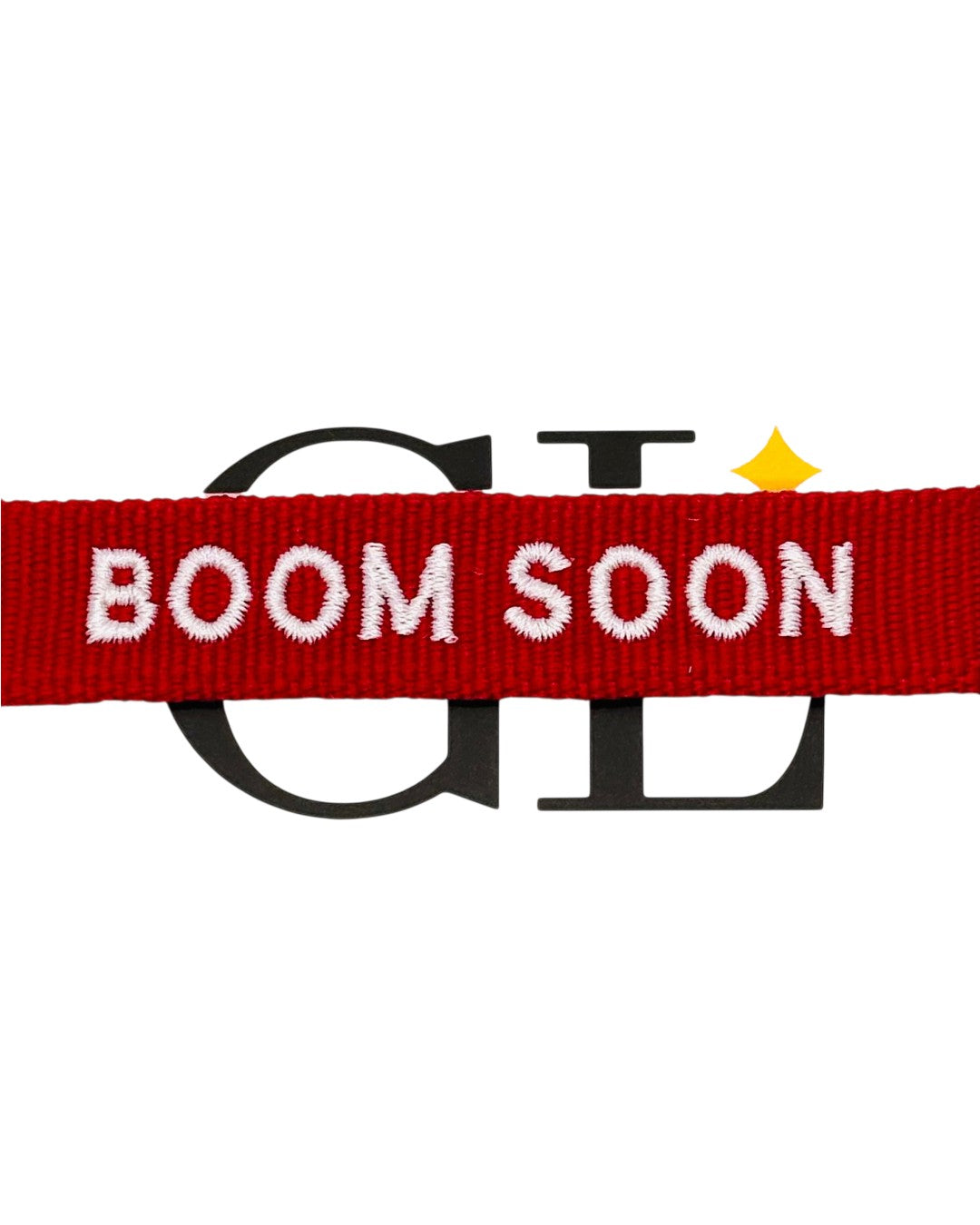Boom Soon Team Tassel Bracelet Crimson and Pink