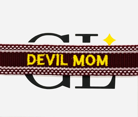 Devil Mom Team Tassel Bracelet