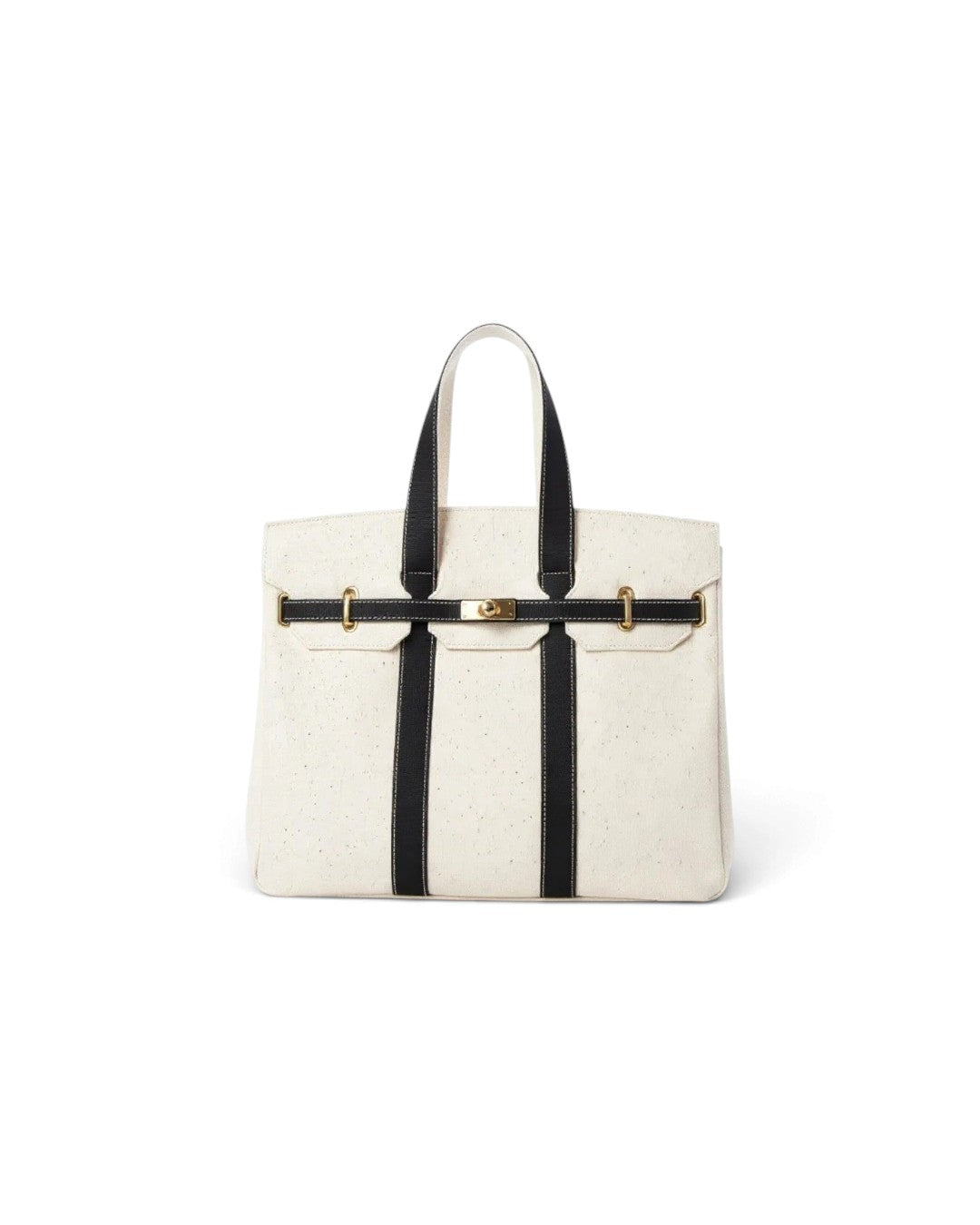 The Luxe Signature Tote- Short Handle Tan