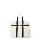 The Luxe Signature Tote- Short Handle Tan