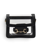 The Ashley Clear Handbag Black
