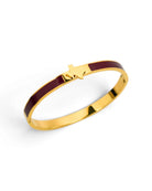 Texas Mini Map Bangle Purple