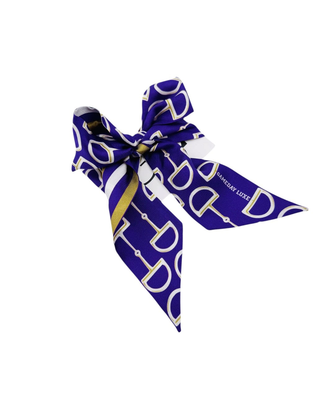 The Gameday Signature Scarf- Purple And Vegas Gold Purple And Vegas Gold