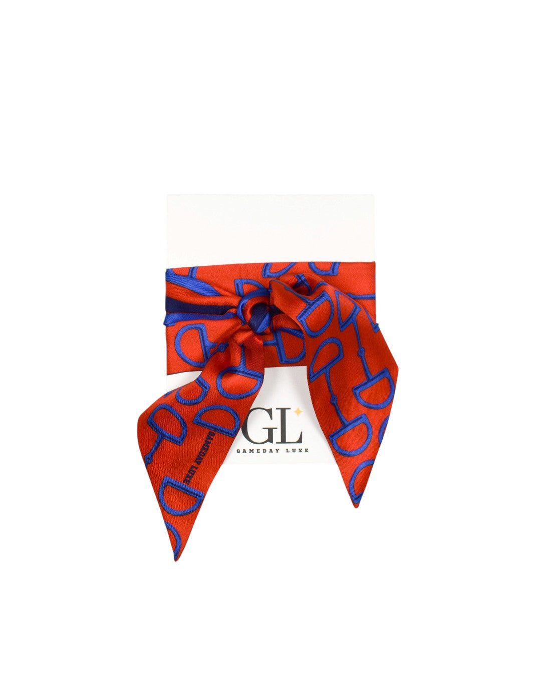 The Gameday Signature Scarf - Red And Royal Blue Red And Royal Blue
