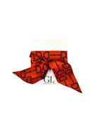 The Gameday Signature Scarf - Red And Black Red and Black