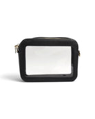 Michelle Clear Crossbody Handbag - Black Black
