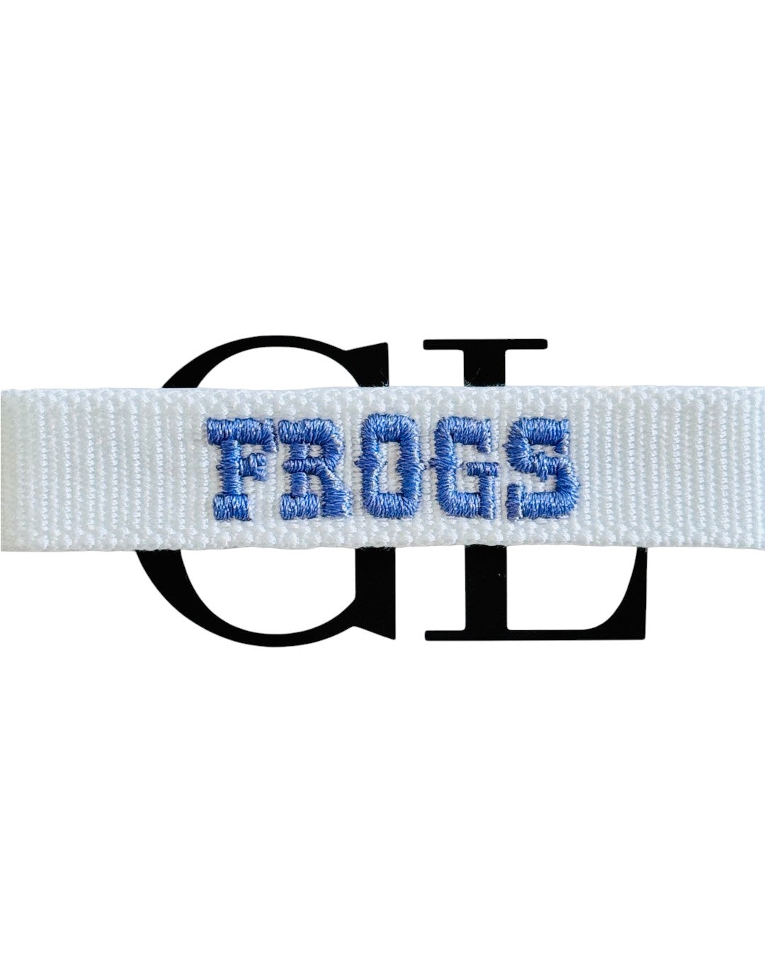 Frogs Team Tassel Bracelet White