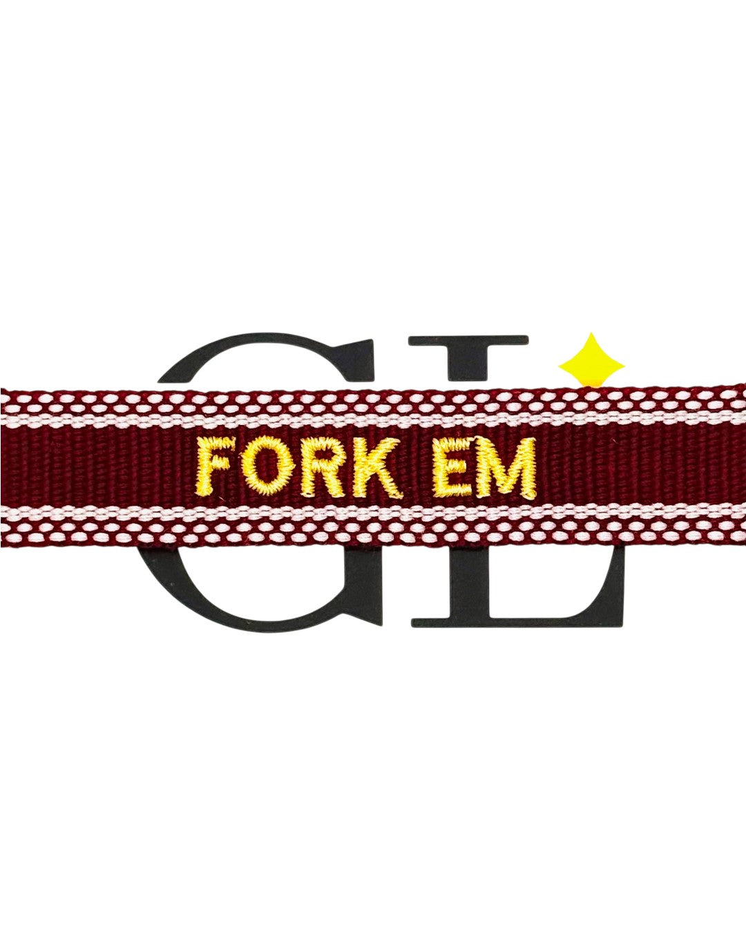 Tempe Team Tassel Bracelet Maroon