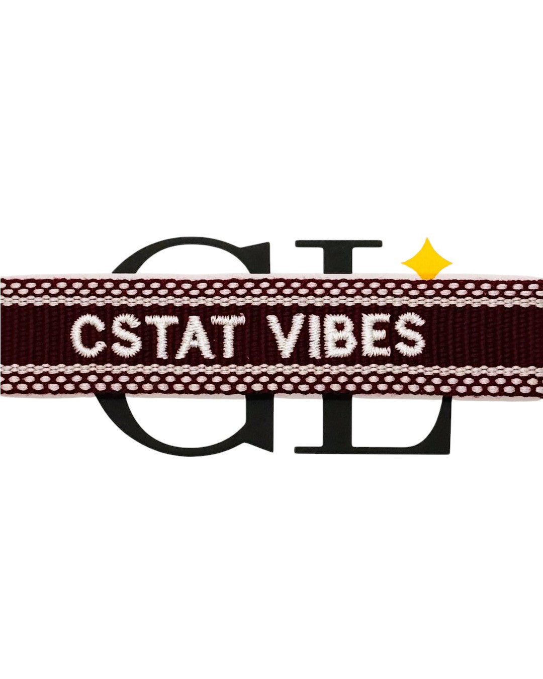 Cstat Vibes Team Tassel Bracelet Garnet