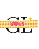 Love Vols Team Tassel Bracelet White Orange and Pink