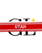 Utah Team Tassel Bracelet Red And White