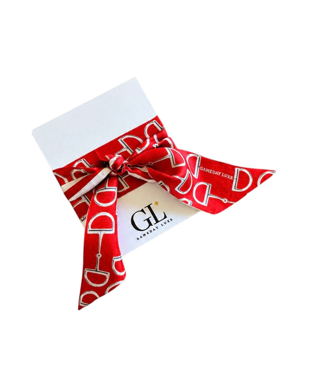 The Gameday Signature Scarf- Red And White Red And White
