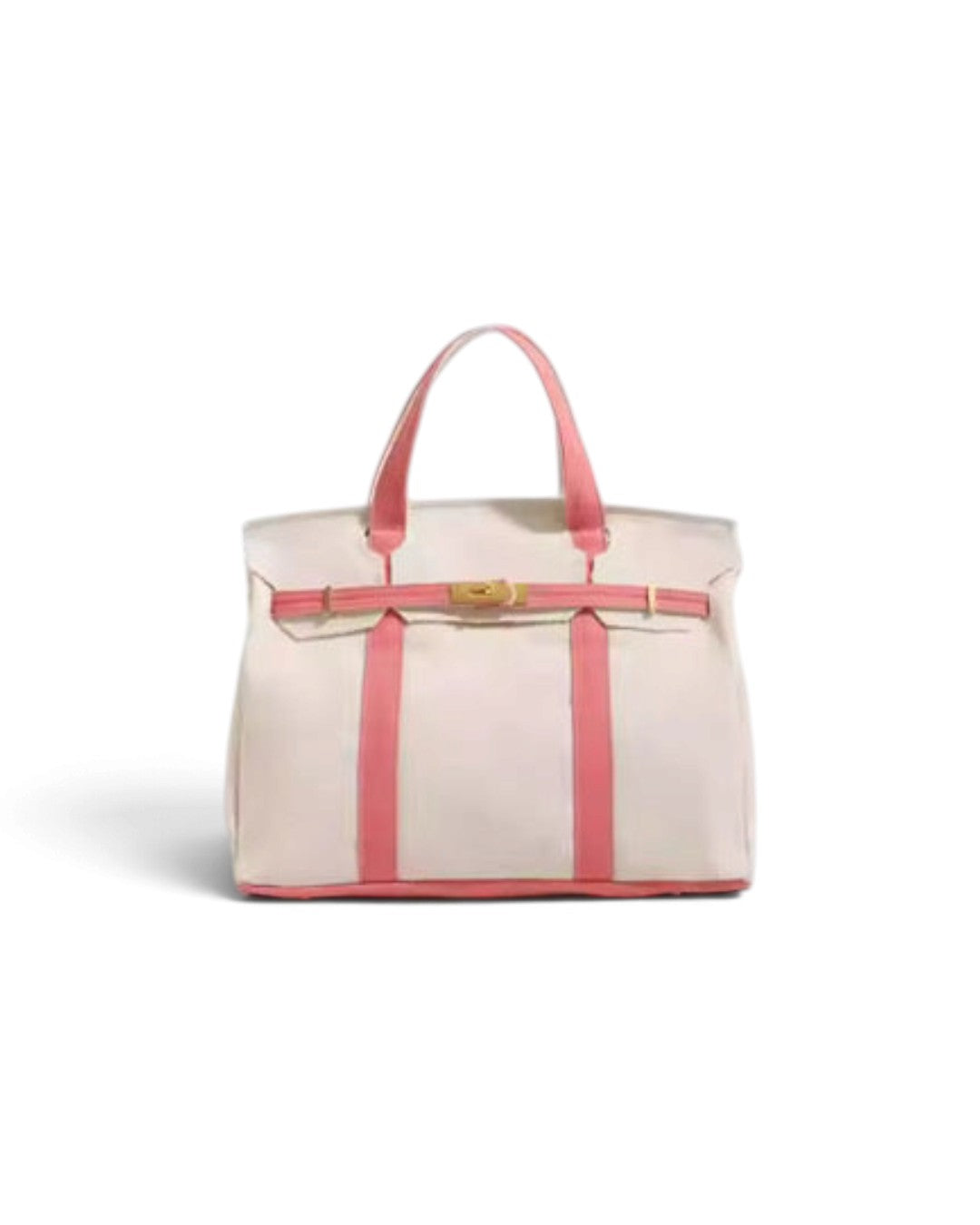 The Weekender Distressed Tote Brown