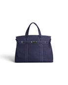 The Weekender Distressed Tote Brown