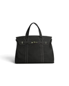 The Weekender Distressed Tote Brown
