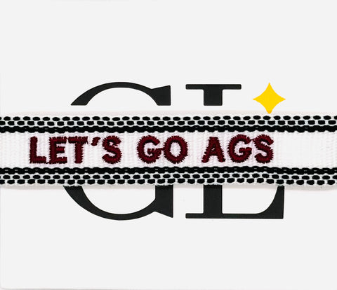 Lets Go Ags Team Tassel Bracelet